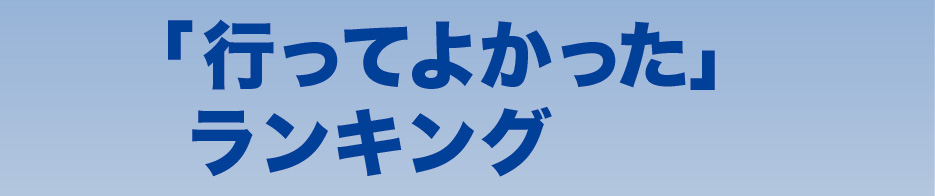 「ハネムーン行ってよかった」ランキング
